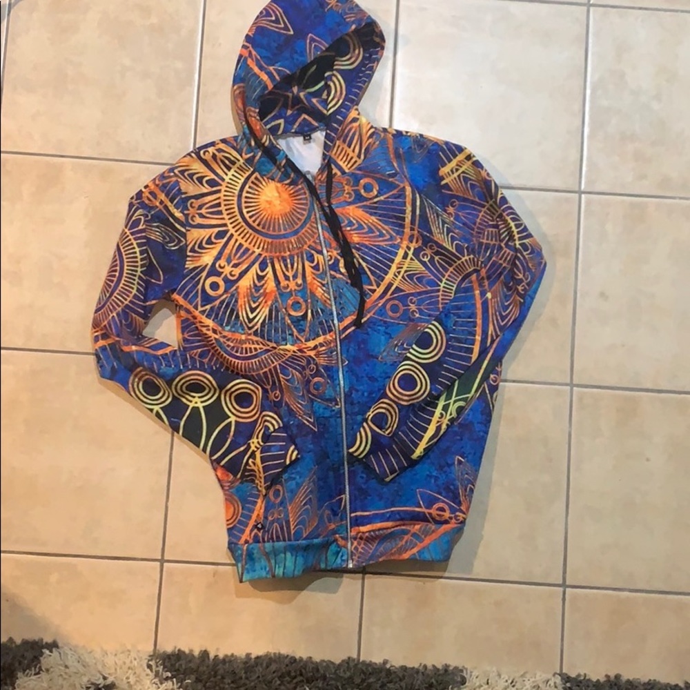 Gold Boho Unisex Hoodie ElectroThreads